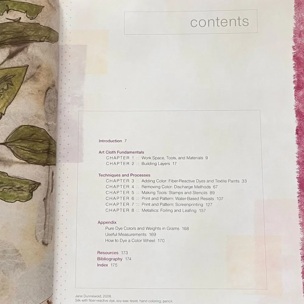 Art Cloth A Guide To Surface Design For Fabric How To Book
